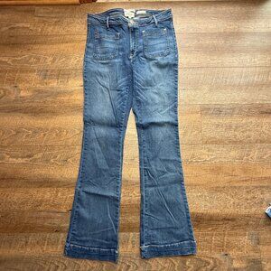 Women's Lola Jeans, Billie-RCB High-Rise boot, cut jeans size 32